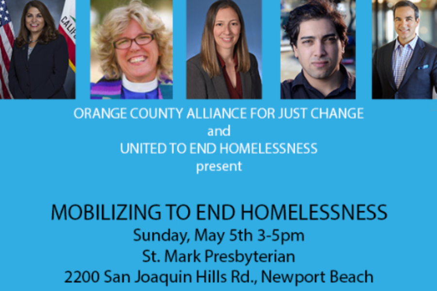 Mobilizing to End Homelessness Free Forum May 5th
